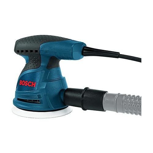  BOSCH ROS10 5 Inch 120 Volt 5 Inch Single-Speed Palm Random Orbit Sander, Polisher