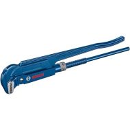 Bosch Professional Corner Pipe Wrench (90° jaw Position, Chrome-Vanadium Steel, Suitable for Pipes is 60 mm or 2 3/8