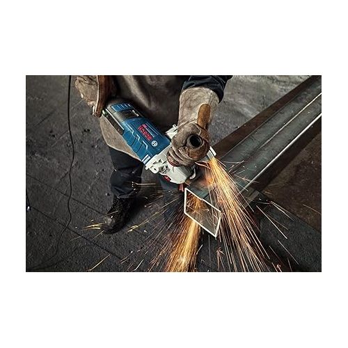  Bosch Professional GWS 30-230 B corded angle grinder (2800 W carbonless motor, KickBack Control and brake, compatible with GDE 230 FC-T suction device, in cardboard box)