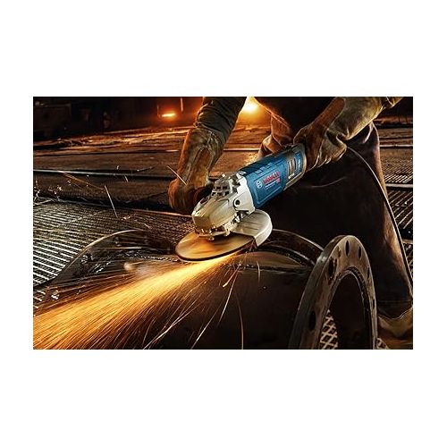  Bosch Professional GWS 30-230 B corded angle grinder (2800 W carbonless motor, KickBack Control and brake, compatible with GDE 230 FC-T suction device, in cardboard box)