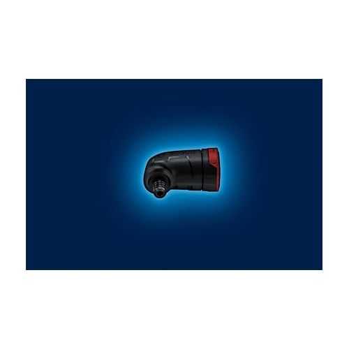  Bosch Professional FlexiClick Adapter GFA 18-WM (high Flexibility, it can be Locked in 16 Different Positions, at a 360° Angle, Compatible with The 18V FlexiClick Drill Driver GSR 18V-90 FC)