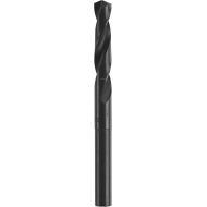 BOSCH BL2161 1-Piece 17/32 In. x 6 In. Fractional Reduced Shank Black Oxide Drill Bit for Applications in Light-Gauge Metal, Wood, Plastic