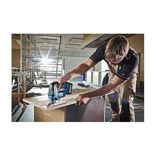  Bosch Professional Gst 18 V-Li B Cordless Jigsaw (Without Battery And Charger) - L-Boxx