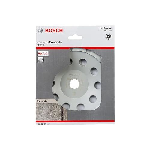  Bosch Professional Diamond Cup Disc Standard for Concrete 180 x 22.23 x 5 mm for Concrete