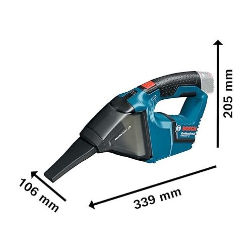  Bosch Professional Gas 12V Cordless Dust Extractor (Without Battery And Charger) - Carton