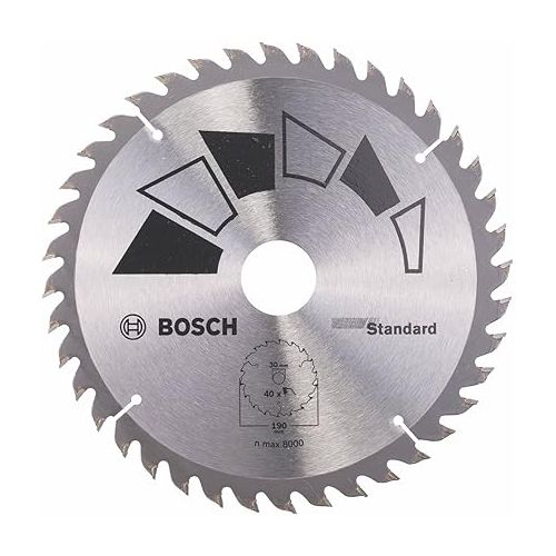  Bosch 2609256821 2 609 256 821 Circular Saw Blade Standard, Silver