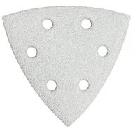 Bosch SDTW040 40 Grit Hook & Loop 6-hole Sanding Triangles for Paint 5 per Package by BOSCH
