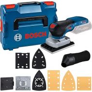 Bosch Professional 18V System GSS 18V-13 Brushless Orbital Sander with Dust Bag 3 Plates in L-BOXX