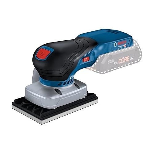  Bosch Professional 18V System GSS 18V-13 Brushless Orbital Sander with Dust Bag 3 Plates in L-BOXX