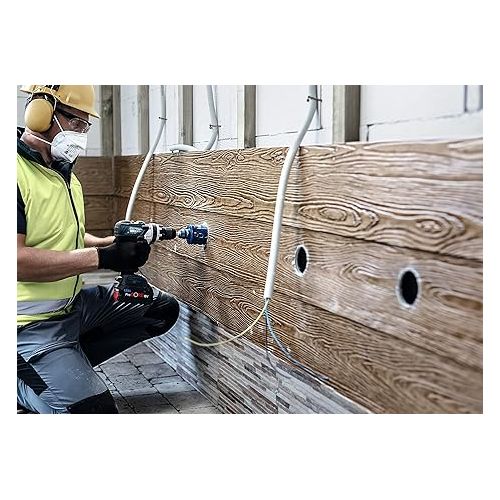  Bosch Professional 1x Expert Tough Material Hole Saw (Ø 105 mm, Accessories Rotary Impact Drill)