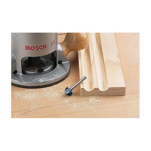  Bosch 85468M 1/2 In. x 3/4 In. Carbide Tipped Classical Groove Bit , Blue