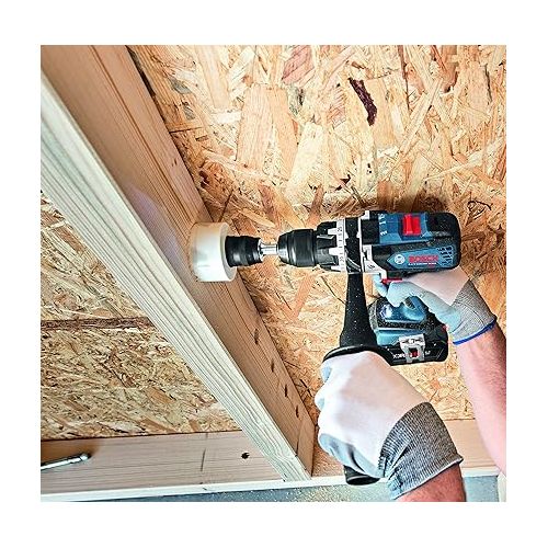  Bosch CORE18V Brushless Brute Tough Hammer Drill/Driver with Two 6.3Ah Batteries HDH183-B24