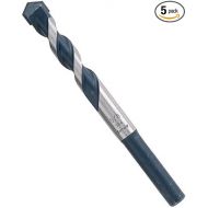 Bosch HCBG0505 5 Pieces 7/32 In. x 6 In. BlueGranite Carbide Hammer Drill Bits