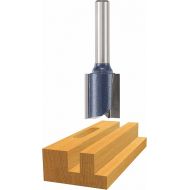 Bosch 85232 3/4-Inch Diameter 5/8-Inch Cut Carbide Tipped Double Flute Straight Router Bit 1/4-Inch Shank