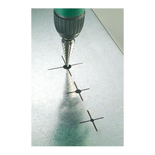 Bosch 2608587429 Hss-Tin Step Drill Bit 5 Parts 4-12mm