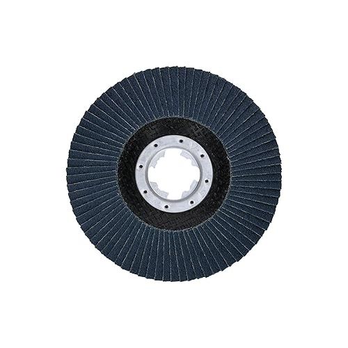  Bosch Professional 2608619201 Angled Flap Disc Best for Metal, X-Lock, X571, Diameter 125 mm, Grit K40