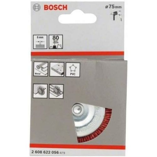  Bosch Professional 2608622056 6mm Shank Wire Wheel 50mm, Nylon 1.1mm, 50 mm