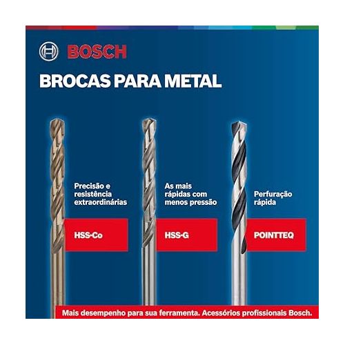  Bosch 2608587013 Metal Drill Bit-Set