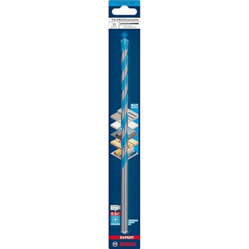  Bosch Professional 1x Expert CYL-9 MultiConstruction Drill Bit (Ø 8,00x250 mm, Accessories Rotary Impact Drill)