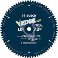 BOSCH DCB1072CD 10 In. 72 Tooth Edge Circular Saw Blade for Composite Decking