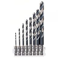 Bosch Professional Impact Control HSS Spiral Drill Bit Set for Metal, Accessories Hammer Drill