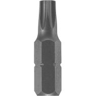 BOSCH TX27102G 1 In. Extra Hard Torx Insert Bit, T27 Point