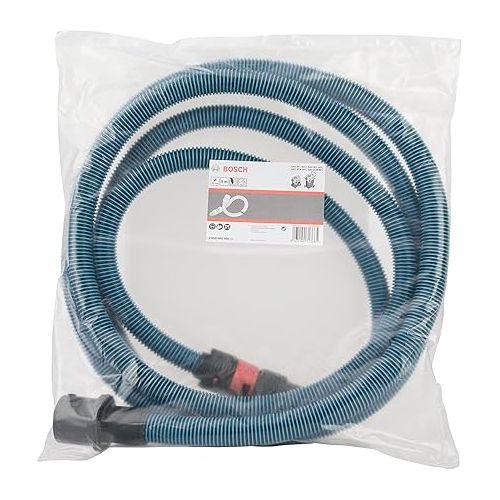  Bosch 2608000568 Hose, Antistatic with Bayonet Lock for Gas 35-55, Blue, 5000 x 22 mm