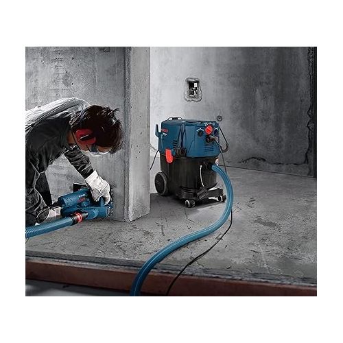  Bosch 2608000568 Hose, Antistatic with Bayonet Lock for Gas 35-55, Blue, 5000 x 22 mm