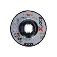 Bosch Professional 2608619257 Cranked Cutting Disc Expert (for Metal, X-Lock, Ø125 mm, Bore Ø: 22.23 mm, Thickness: 2.5 mm)