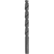 BOSCH BL2152 1-Piece 25/64 In. x 5-1/8 In. Fractional Jobber Black Oxide Drill Bit for Applications in Light-Gauge Metal, Wood, Plastic