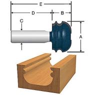 Bosch 84530M 49/64-Inch Cut 1/4-Inch Shank With Ball Bearing Cove Router Bit