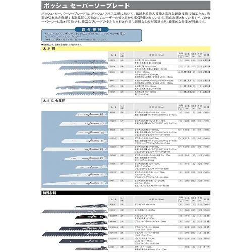  Bosch Professional Accessories 2608656266 Reciprocating Saw Blade