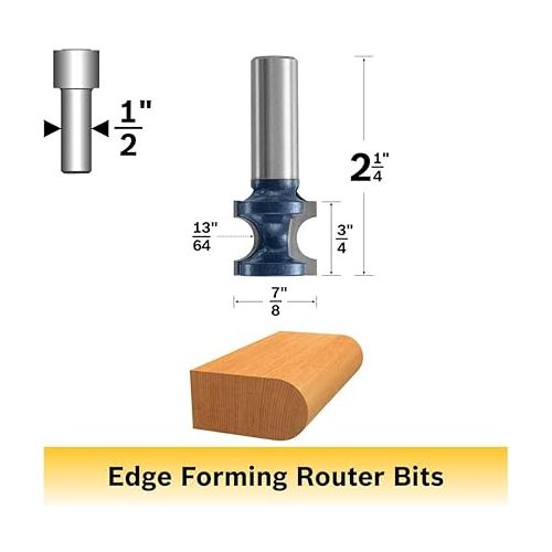  BOSCH 84433M 13/64 In. x 3/4 In. Carbide Tipped Bullnose Bit