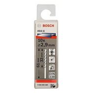 Bosch 2608585480 Metal Drill Bit Hss-G 2, 9mmx33mmx61mm 10 Pcs