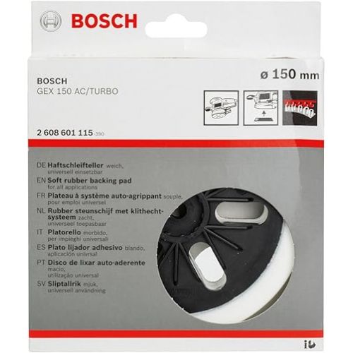  Bosch 2608601115 Sanding Plate for Bosch GEX 150 AC and GEX Turbo Professional - Soft