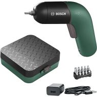 BOSCH IXO VI Screwdriver Professional | Cordless Electric Color 3.6V USB Rechargeble Lightweight Small Convenient Home Deco Li-ion Battery (Green)