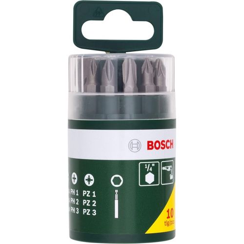  Bosch 2607019454 Screwdriver Bit Set 10 Pcs