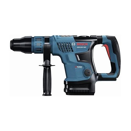  Bosch GBH18V-36CN-RT PROFACTOR 18V Brushless Lithium-Ion 1-9/16 in. Cordless SDS-max Rotary Hammer Kit with BiTurbo Technology (Tool Only) (Renewed)