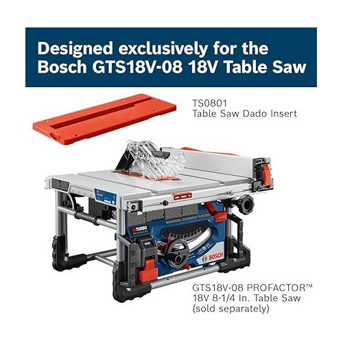  BOSCH TS0801 Table Saw Dado Insert