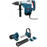 BOSCH 11265EVS 1-5/8 Spline Combination Hammer with HDC300 SDS-Max and Spline Hammer Dust Collection Attachment