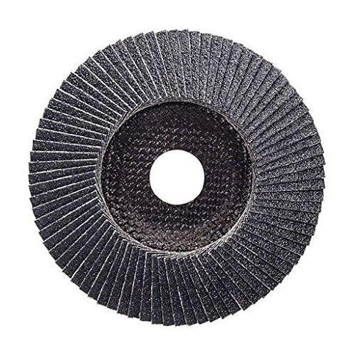  Bosch Professional 2608607350 Metal Prof 115mm Flap disc Straight G60, Black/Brown