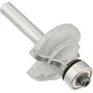 Vermont American 23152 3/16-Inch Radius Carbide Tipped Cove and Bead Router Bit, 1/2-Inch Ball Bearing 2-Flute 1/4-Inch Shank