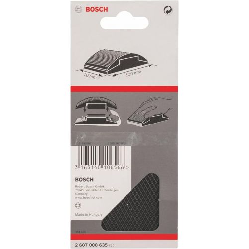  Bosch 2607000635 Sanding Accessories Hand Sanding Block from Rubber