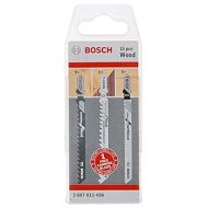 Bosch Professional 15pc Jigsaw Blade Set (for Wood, Accessory for Jigsaws)