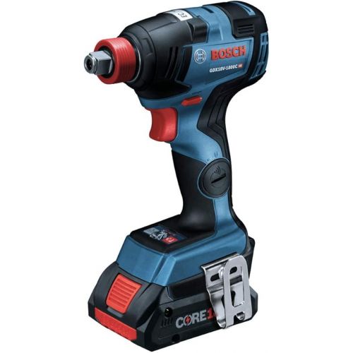  BOSCH GXL18V-224B25 18V 2-Tool Combo Kit with Connected 1/4 In. and 1/2 In. Two-In-One Bit/Socket Impact Driver and Brute Tough 1/2 In. Hammer Drill/Driver