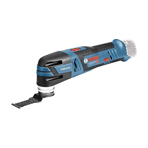  Bosch Professional 12V System GOP 12V-28 cordless multi cutter (Starlock tool holder, no-load orbital stroke rate: 5000-20000 min-1, excluding batteries and charger, in L-BOXX 102)