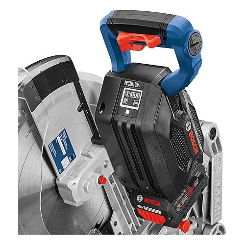  Bosch PROFACTOR 18V SURGEON GCM18V-12GDCN14 Cordless 12 In. Dual-Bevel Glide Miter Saw Kit & (1)CORE18V 8.0Ah Performance Battery + GBA18V120 18V CORE18V Lithium-Ion 12.0Ah PROFACTOR Exclusive Battery