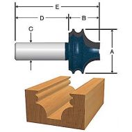 Bosch 84532M 1-1/4-Inch Diameter 1-7/8-Inch Cut Carbide Tipped Multi-Profile Router Bit 1/2-Inch Shank