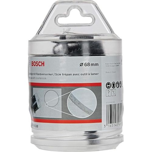  Bosch Professional 2608594268 Hole Saw with Countersink (Drywall Material, Ø 68 mm, Drill Accessories)