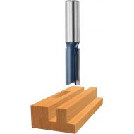 Bosch 84209M 3/8 Shank Router Bit, Carbide Tip Straight, 1/2X1 Double Flute